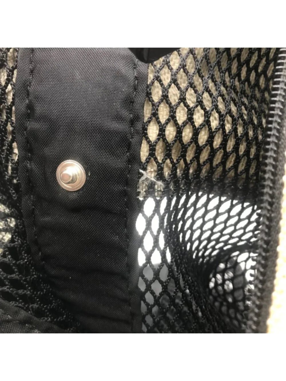 Chanel Sports Mesh Tote Shoulder Bag